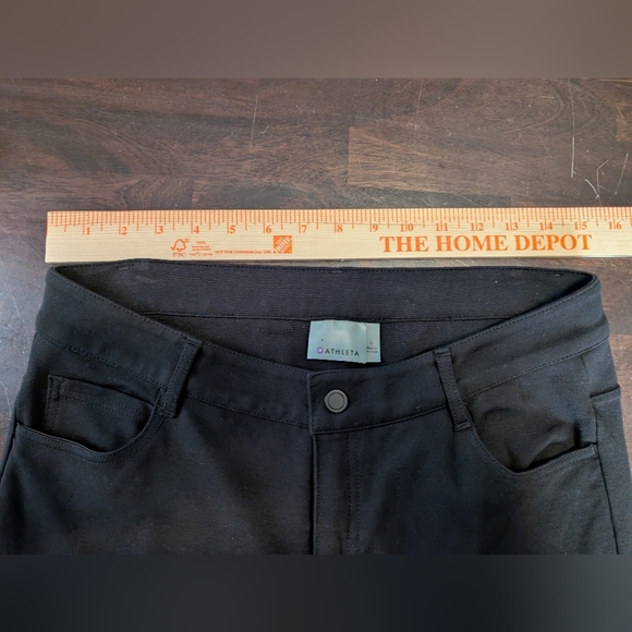 Athleta Classic Black Trousers, Women's 6 - Picture 4 of 7